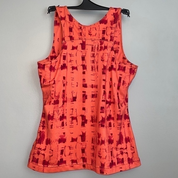 Columbia Omniwick Siren Splash Sleeveless Tank Top Bra Cami Size Medium - Picture 5 of 6